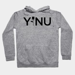 Yinu - black Hoodie